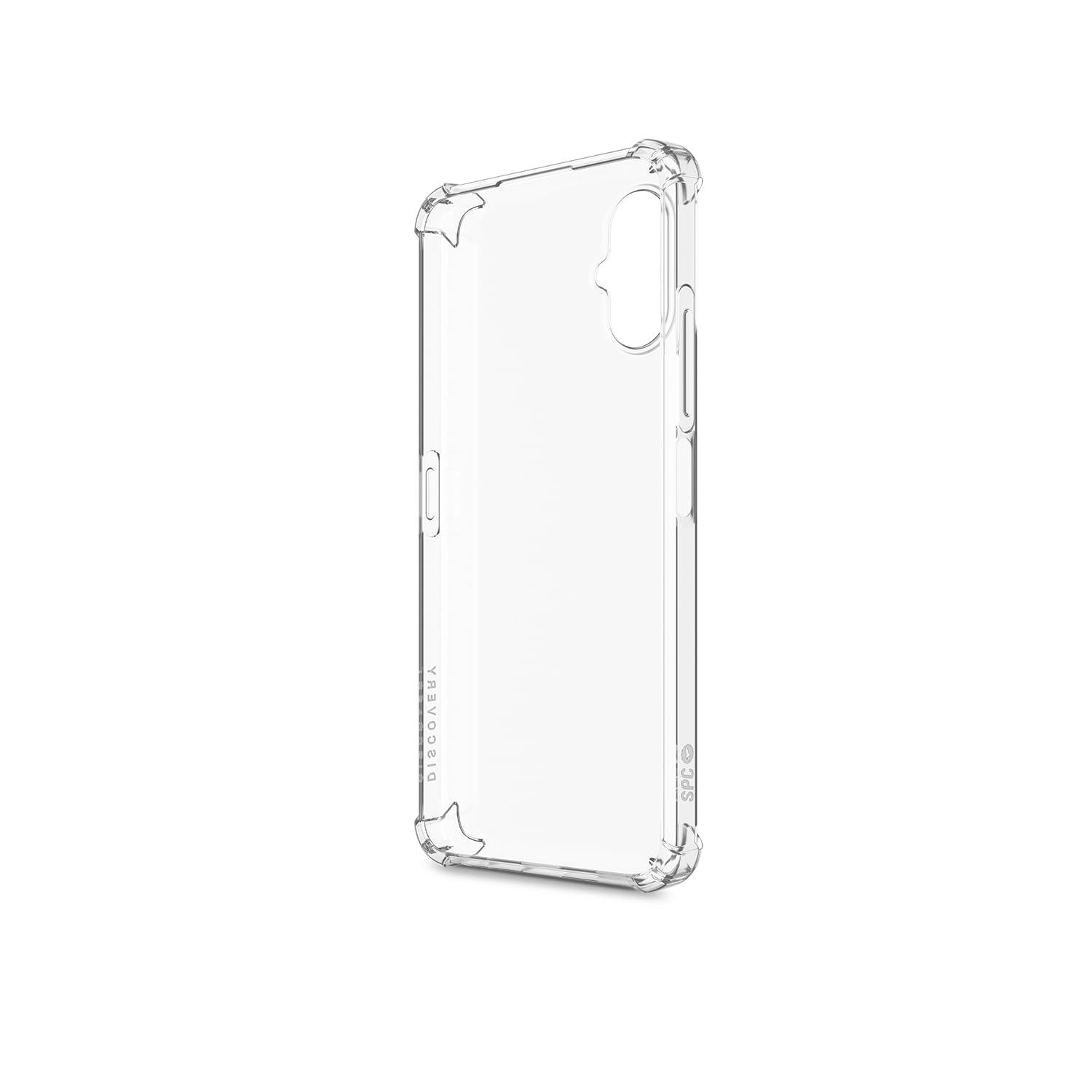 SPC Discovery Protection Pack, Transparent Silicone Case + Tempered Glass Discovery (6.5 Inches) with Reinforced Corners - Image 4