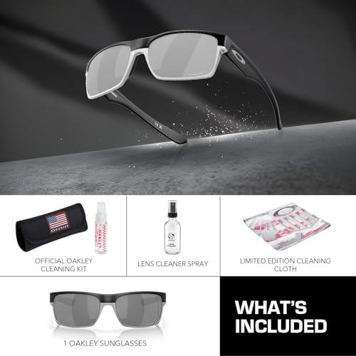 Oakley OO9189 TWOFACE - Polarized/Non-Polarized - Square Shape Sunglasses with Official Eyewear Kit Bundle3