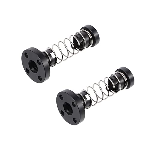 MAGICLULU 2pcs T8 Anti Backlash Lead Screw Nuts, Pom Stainless Steel, Spring Loaded, Quiet Precision Fit for 3d Printer 