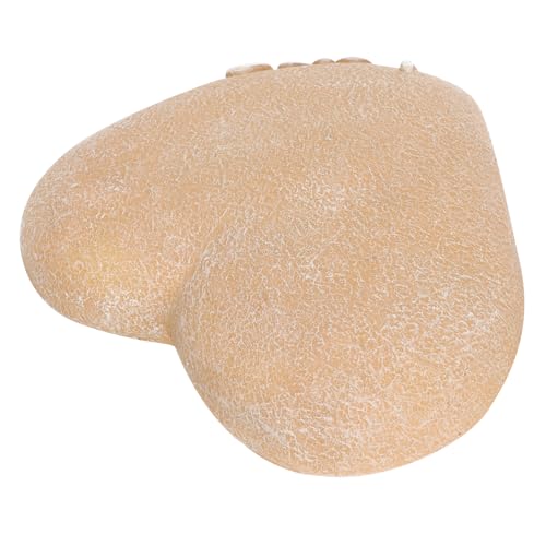 BAZEITFLOW ハート型ペット用墓石飾り 樹脂製 メモリアルストーン 耐久性 防水 屋外用 犬猫用 思い出残すための墓標