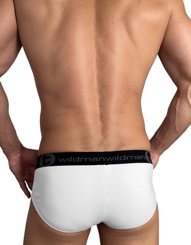 Wildmant Cotton Monster Cock Brief White4