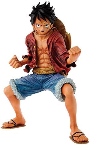 Banpresto One Piece 7.1-Inch Monkey D Luffy Sculpture, King of Artist image 3