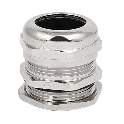 Aexit M32x1.5mm Hex Power Tool Nut Relief Cord Grip Cable Gland Fixing Connector Coupler Model:26as437qo633