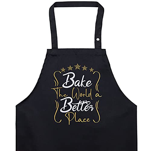 Tablier brodé pâtisserie ajustable - Cadeau Fête des Mères original