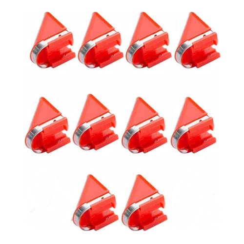 10 Stück Edelstahl Ersatzklingen für Paramount City Elektrischer Kartoffelschäler, automatische rotierende Apfelschäler Obst Gemüse Schneider Schälwerkzeug Cover