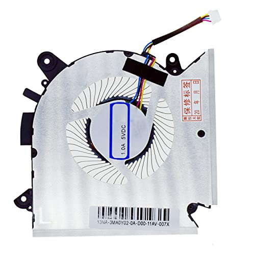 CPU Cooling Fan for MSI GF63 Thin GF63 9RCX-818 9SC-066 8SC-030 GF65 Thin 9SD 9SE 9SX 10SX 9SEXR 10SDR 10SER 9SD-004 9SEXR-250 9SD-252 9SEXR-249 9SD-251 9SE-013 MS-16R1 MS-16R2 Series