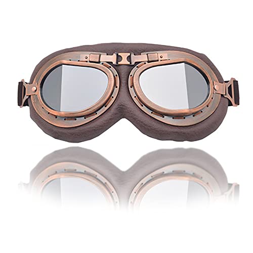 Powerful Motorcycle Goggles, Aviator Goggles Vintage Steampunk Half Helmet Motorcycle Cruiser Scooter Goggle steampunk buy now online Powerful Motorcycle Goggles, Aviator Goggles Vintage Steampunk Half Helmet Motorcycle Cruiser Scooter Goggle steampunk buy now online