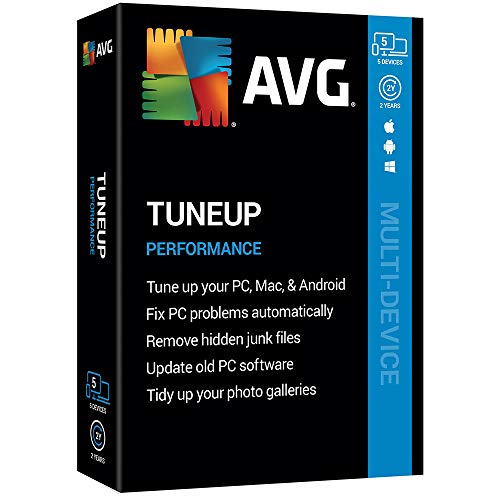 AVG Technologies AVG TuneUp 2020, 5 Devices 2 Year 2020 AVG Technologies AVG TuneUp 2020, 5 Devices 2 Year 2020