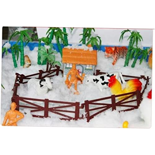 Ciieeo 2 Unidades neve artificial neve cintilante Decoração de natal neve brilha suprimentos para fe