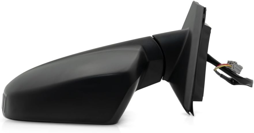 For Honda CR-V 2007 08 09 10 2011 Door Mirror Driver Side | Power | Non-Heated | Manual Folding | Textured Black | Replacement For 76250SXSA01 | HO1320226