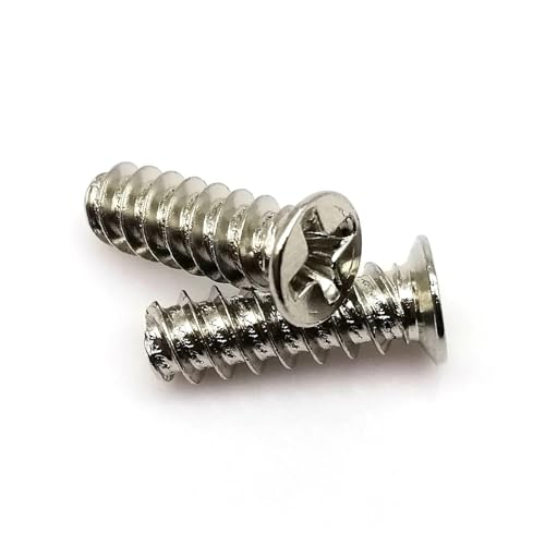 QASTGDE 100 M4 M5 L = 8-15mm vXMlW {g PCP[Xpt@MŒ}EgRs[^[Ap(Silver,M4x10mm)