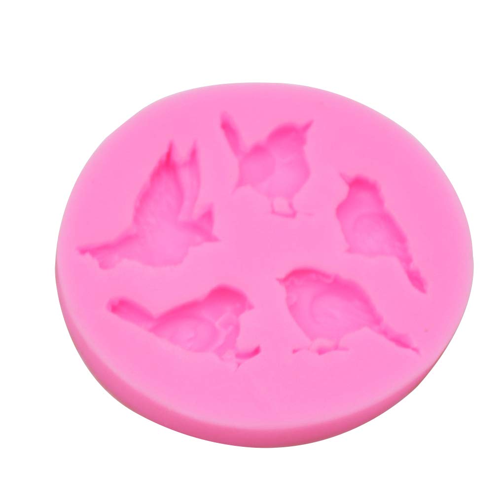 Muffa Della Torta del Fondente, Silicone 3D di Lascia La Muffa del Sugarcraft del Cioccolato Creativo Che Decora L'Attrezzo di DIY