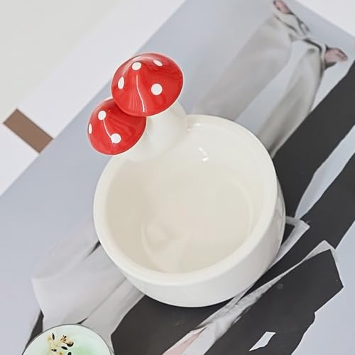 Candelabro para té de champiñones lindo para decorar el hogar 4