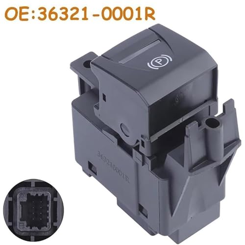 Bouton de frein à main 36321-0001R commande électronique 2007-2015 - 3