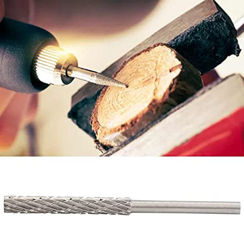 Fresa Rotativa de Acero de Tungsteno con Doble Corte 3 mm x 5 mm miniatura 3