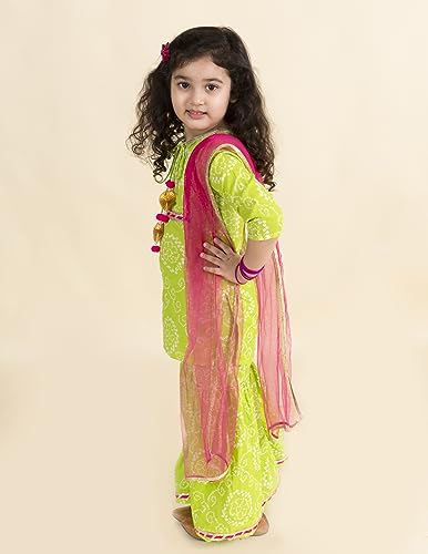 Image of PS Peaches Girls Kurta & Sharara Set