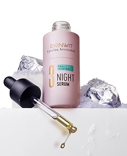 SKINWIT - Replenishing Advanced Skincare Night Serum, Moisturizing Oil Concentrate. ...