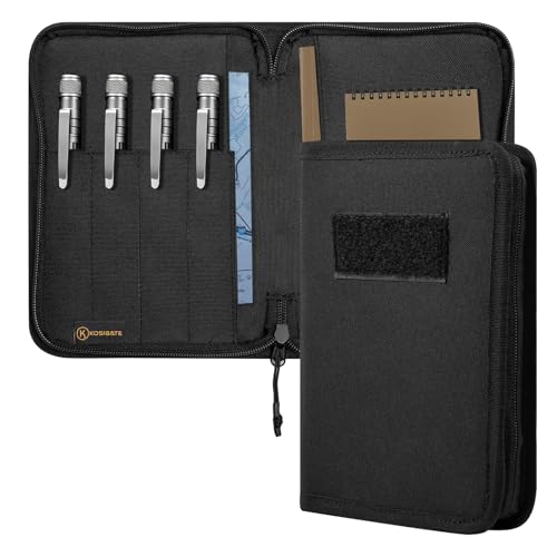 Couverture militaire OCP zippée Kosibate pour carnet de notes étanche