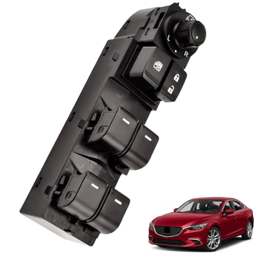 Interrupteur de vitre bloquée Mazda 6 réparer commande conducteur GV9B-66-350