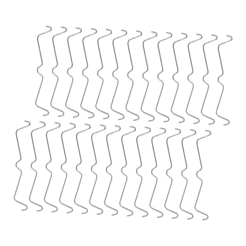 NAMOARLY Pegboard Hooks 80pcs Secure Garage Tools Versatile Storage Easy to Install Pegboard Peg Locks Sturdy Metal Hangers