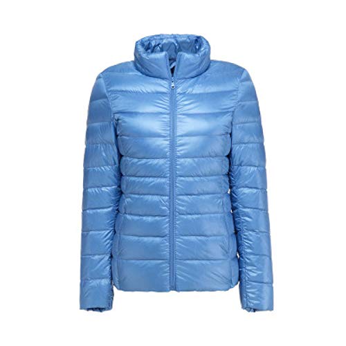 Women's Down Coat Poylester Lightweight Packable Puffer Jacket Insulated Quilted Coats Outerwear