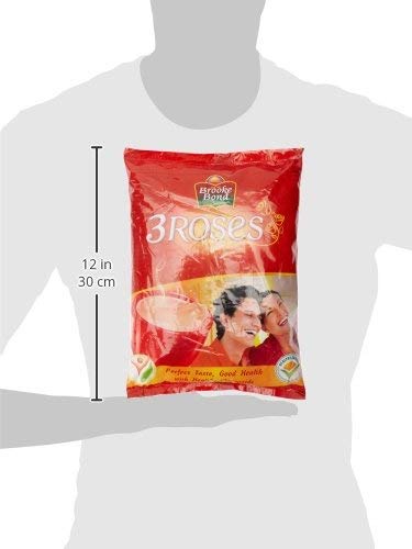 Image of Brooke Bond 3 Roses Dust Tea, 1Kg - Assam
