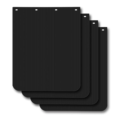 CPOWACE Semi Truck and Trailer Mud Flaps 24 x 30 Inch Heavy Duty Polymer Mudflaps for Semi Truck Tractor Trailer 4 PCS