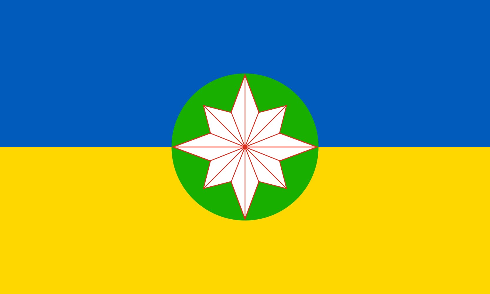 Drapeau Danu large grand format de haute qualité pour intérieur et extérieur