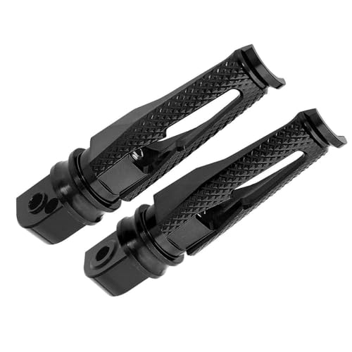 Motorrad Fußrasten Für Yamaha Tracer 700 Standard 2016 2017 2018 2019 2020-2024,Fussrasten Sozius Motorrad Vorne Hinten Fußrasten,Fußrastenplatte,Black