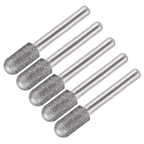 Fresas de diamante uxcell 10mm 5 piezas miniatura 1
