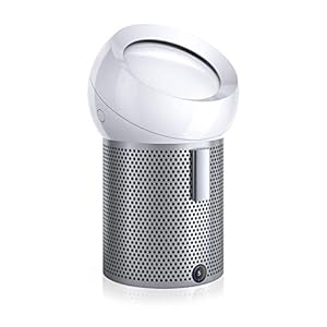 Dyson Pure Cool Me Personal Purifying Fan, BP01 HEPA Air Purifier & Fan, Removes Allergens, Pollutants, Dust, Mold, VOCs, for Desks, Bedside, Side Tables, White (Renewed) Dyson Pure Cool Me Personal Purifying Fan BP01 HEPA Air Purifier Fan Removes Allergens Pollutants Dust Mold VOCs for Desks Bedside Side Tables White Renewed