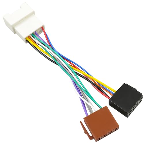 jayubien 20Pin Radio Wire Harness for Mitsubishi Stereo Connector, Compatible with Outlander-Lancer-Pajero-Mirage-Triton-ASX Car Radio Wiring Harness Adapter 2007-2012