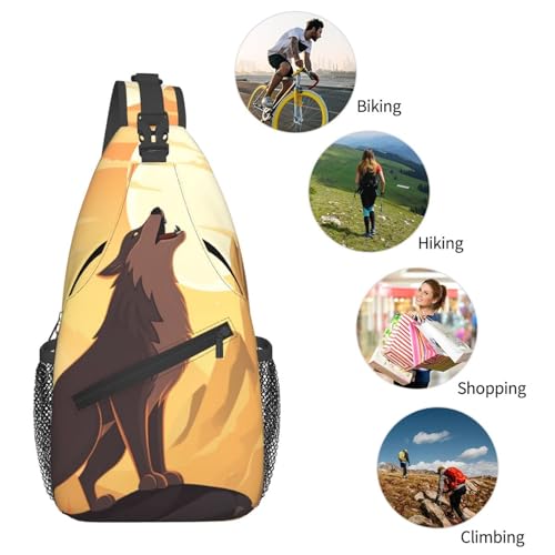 Bolso cruzado tipo bandolera para hombre y mujer miniatura 6