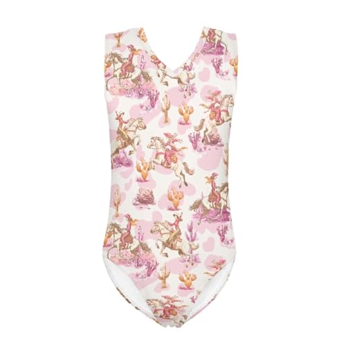 Image of Girls Bathing Suit Size 3-14 Swimsuits for Girls One-Piece Swimwear Summer V-Neck Sleeveless