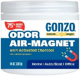 Gonzo Natural Magic Fresh Scent Odor Air Magnet 14 oz. Gel