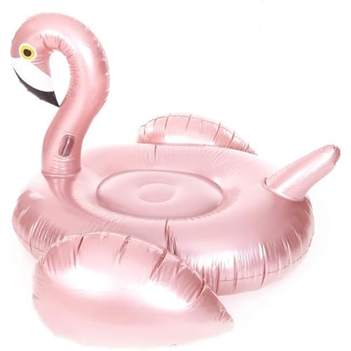 Bouée flamant rose géante de 190 cm pour piscine et plage LWX