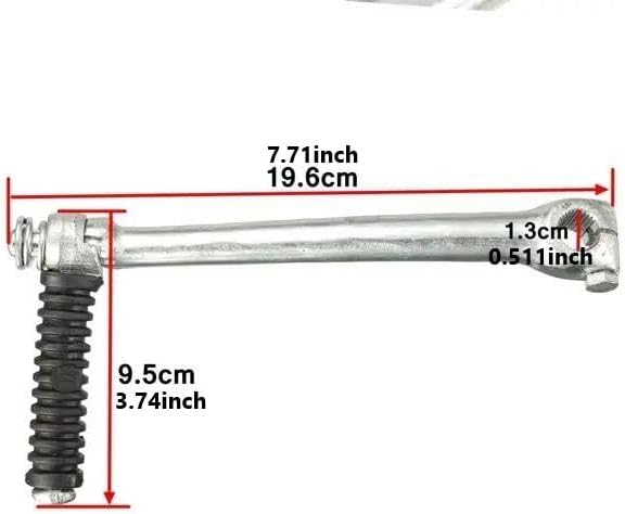 Motorcycle Kick Start Lever Motorcycle Starter Lever Kick Crank Motorbike Start Shaft Accessories For SSG 50-140CC