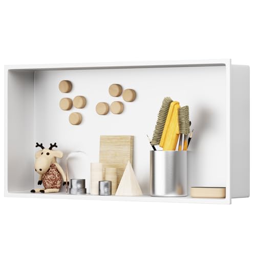 BWE Stainless Steel Shower Niche, 24" X 12" X 4"