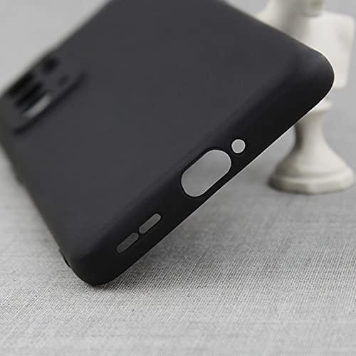 Image of for [ Oppo Reno 7 5G / Reno7 5G ] Liquid Silicone Back Case Cover Flexible |Inner Lining| with Camera Protection Back Cover for [ Oppo Reno 7 5G / Reno7 5G ] - Black