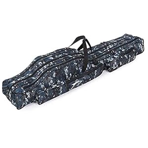 Visserszak Draagbare vistuig Tackle Carrier 3 Layer Travel Rod Tools Opbergtas 150cm 1pc