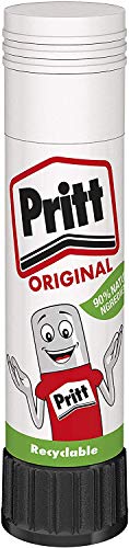 Pritt 2 X Glue Stick, Safe & Child-Friendly Craft Glue for Arts & Crafts Activities, Strong-Hold adhesive for School & Office Supplies, 1x11g