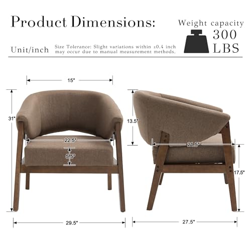 Sillón Plegable Madera Marrón Claro miniatura 2