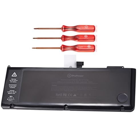 iProPower 7200mAh A1321 Battery for Apple MacBook Pro 15 inch A1321 A1286 (2009&2010 Version Only) High Capacity 10.95V 73Wh Replacement Laptop Battery Cover