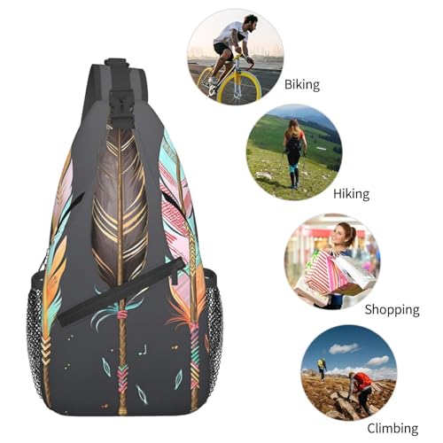 Bolso Cruzado Pequeño para Senderismo Unisex miniatura 6