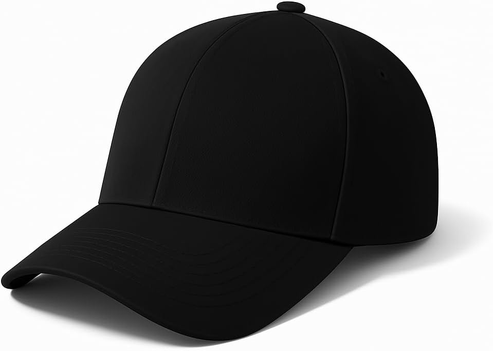 Lambs HAVN EMF-Proof Cap - Wavestopper™ Silver Tech - Blocks 99% of EMF from WiFi, 5G, Phones, Bluetooth - Faraday Hat, Soft, Breathable, Adjustable - Black, Unisex Design for All-Day Comfort.