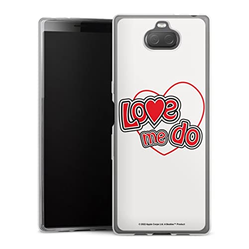DeinDesign Coque Slim Compatible avec Sony Xperia 10 Coque Ultra Fine Coque en Silicone Ultra Fine Love Me Do The Beatles Musique - Les Beatles, Paul McCartney, John Lennon, RIngo Starr, George Harrison DeinDesign Coque Slim Compatible avec Sony Xperia 10 Coque Ultra Fine Coque en Silicone Ultra Fine Love Me Do The Beatles Musique