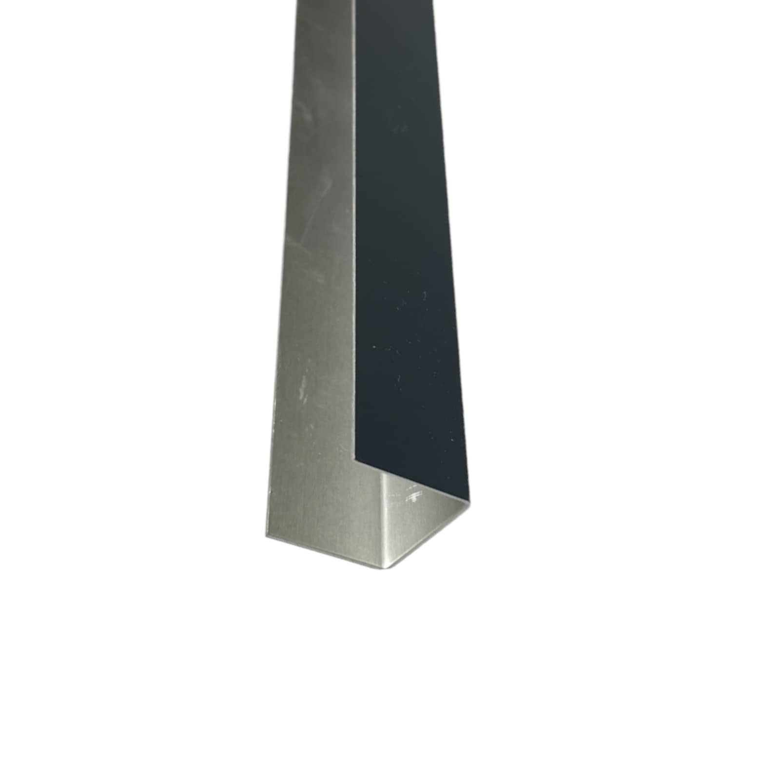 Alu U-Profil grau Abdeckprofil aus 1,5mm Aluminium Anthrazitgrau RAL 7016 Einfassprofil Kantenprofil Abschlussprofil Aluminiumschienen Aluschiene Schenkelinnenmaß: 20 x 120 x 20 mm Länge: 2000 mm