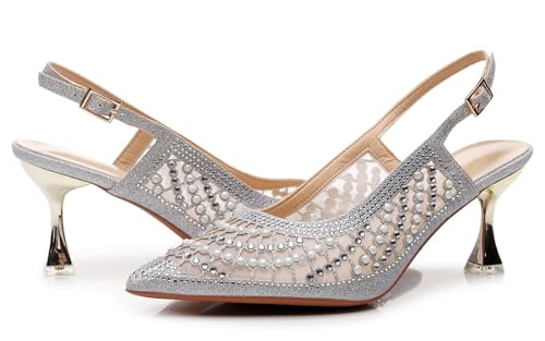 Image of VenusCelia Women's Charming Lady Slingback Pump Shoe