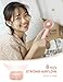 Lamicall Mini Portable Fan, 3 Speed Handheld Fan, Rechargeable Battery Personal Fan Makeup Eyelash Dryer for Travel Office Outdoor Women Men Cute Design-Pink