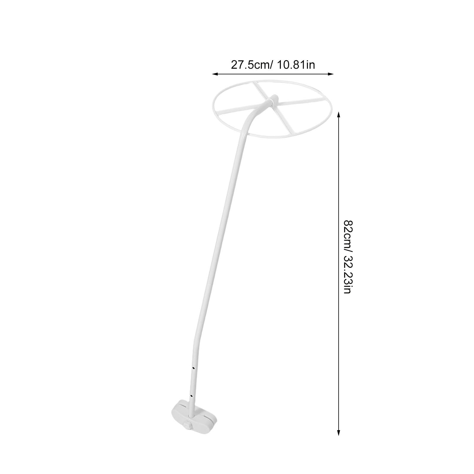 SUPVOX Supporto per zanzariera da 2 pezzi per culla - Supporto per baldacchino con clip, per rete da letto, struttura in metallo per baldacchino per cameretta dei bambini